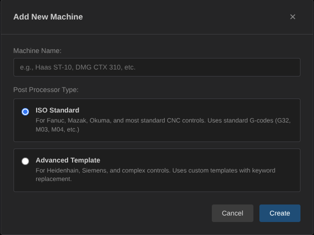 Project Tab Screenshot